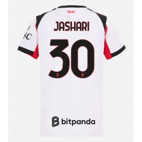 AC Milan Ardon Jashari #30 Borta Kläder Dam 2025-26 Kortärmad